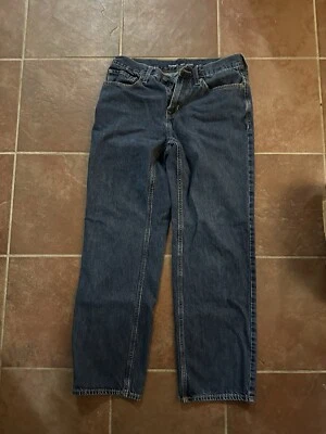 Old Navy  Straight Leg Cotton Blue Jeans Mens Fits Size 32 x 36 - Image 1 of 2