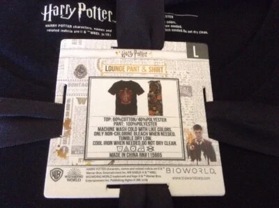 Nuevos pantalones y camisa de salón Harry Potter para hombre talla grande Foto 1 de 4