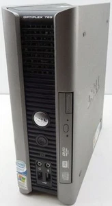 Dell Optiplex 755 Desktop Intel E6500 Core2 Duo 2.3Ghz 2GB 160GB FAST PC WINDOWS - Picture 1 of 3