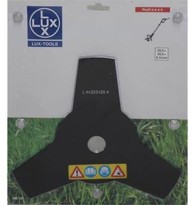 3 Zahn Dreizahn Dickichtmesser Messer Motorsense Freischneider 1.4 x 255 x 25.4 - Bild 1 von 1