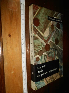 BUCH -SOULE GEORGE GESCHICHTE DES WIRTSCHAFTLICHEN DENKENS HÜTE 60ER JAHRE UNIVERSAL 4 - Bild 1 von 2