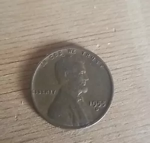 1955 d lincoln wheat penny - Picture 1 of 2
