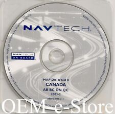 1998 to 2002 BMW 7 5 3 Series M3 M5 X5 750IL Navigation CD Disc Cover CANADA MAP