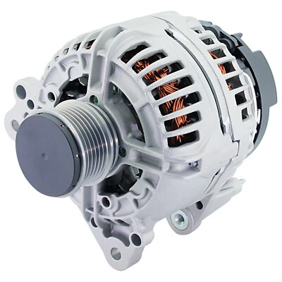 New Alternator for VW Beetle EOS Golf R Jetta Passat 2005-2015 Audi A3 Quattro Foto 1 de 4