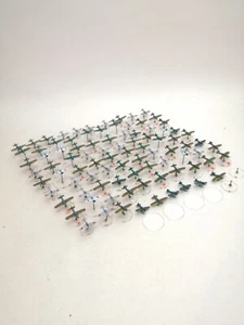 Ww2 Japanese Airplanes Aircraft Air force 1/600 Minatures Painted Metal X89 - Picture 1 of 15