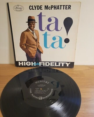 Clyde Mcphatter Ta Ta! Mono Deep Groove 1960 Pressing Mercury Records Soul LP - Image 1 of 4