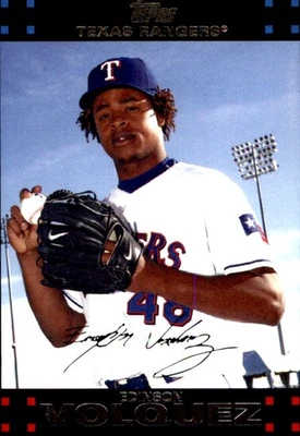Edinson Volquez 2007 Topps Updates & Highlights #UH299 Rangers FREE SHIPPING - Image 1 of 2