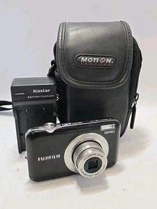 Fujifilm FinePix JV Series JV100 12.2MP Digitalkamera - Schwarz - Gehäuse - Akku - Ladegerät - Bild 1 von 18
