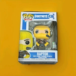 FUNKO POP! #436 - Fortnite Series 1 RAPTOR PVC Vinyl Collector Figure BNIB - Picture 1 of 6
