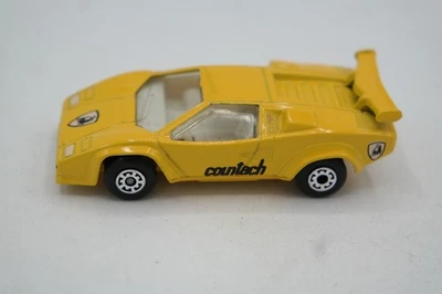 1985 MATCHBOX Lamborghini Countach LP 500S Yellow NRMT Loose Exotic Super Car - Image 1 of 4