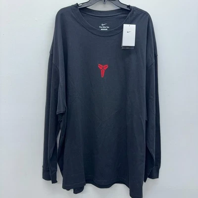Nike Kobe Year of the Mamba Max90 LS T Shirt Blk IB0241-010 New Men's Size 4XL - Image 1 of 4