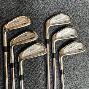 Titleist Lefty CB 718 Iron Set Flex S 6 Pieces Used F/S #31 - Picture 1 of 6