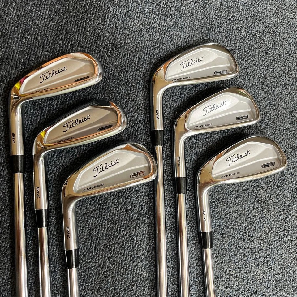 Titleist Lefty CB 718 Iron Set Flex S 6 Pieces Used F/S #31 - Image 1 of 4