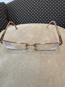 Versace 1120 1061 Brown Rectangle Eyeglasses Frames 54-16 140 Women 10984 - Picture 1 of 7