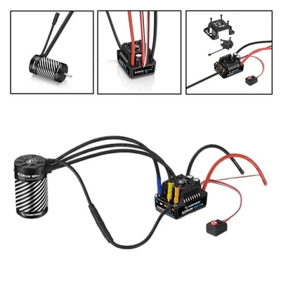 NUEVO Combo con 4100kv 3652SD Kits de Motor Sin Escobillas Hobbywing EZRun MAX10 G2 80A ESC Foto 1 de 4