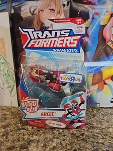 2008 Hasbro Transformers Animated Deluxe Autobot Arcee TRU Exklusiv Neu  - Bild 1 von 8