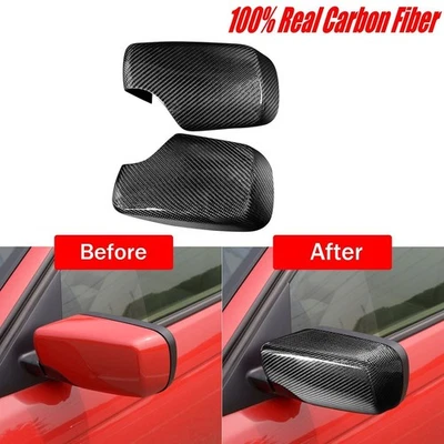 真碳纤维侧镜盖适用于 1998 - 2005 年宝马 3 系列 E46 4 门 — 第 1/4 张图片