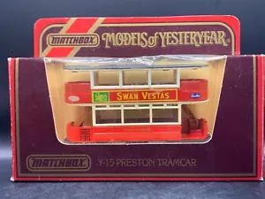 Matchbox Yesteryear Y-15 1900 Preston Tram Car (England) - Picture 1 of 2