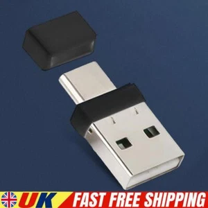 USB Type C 2 In 1 Mini Mouse Shaker Driver-Free for Laptop Keep Computer Awake - Picture 1 of 18