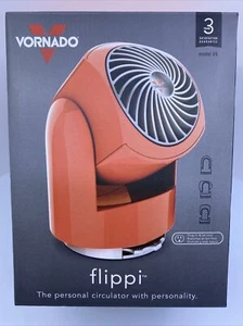 Vornado Flippi Fan Orange Two Speed V6 Personal Air Circulator - Picture 1 of 6