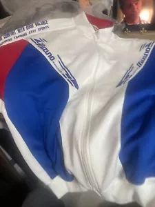 Vintage Mizuno Olympic Warm Up Full Zip Jacket Size Large L - Picture 1 of 10