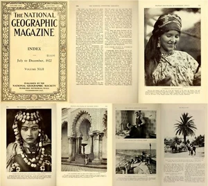 120 alte seltene Ausgaben der National Geographic Zeitschriften (1913 -1922) auf DVD - Bild 1 von 12