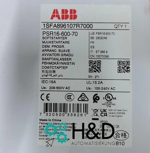 PSR16-600-70  1SFA896107R7000  ABB   Softstarter    New and Sealed - Bild 1 von 3