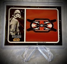 2017 STAR WARS - CAPTAIN PHASMA - The Last Jedi - Topps EMBLEM PATCH #MP-CP