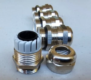 5 PG11 Nickel Messing Kabelverschraubungen 710728 PG Walther Werke wetterfest - Bild 1 von 3