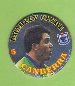 1994  NSW RUGBY LEAGUE  POG  #5 BRADLEY CLYDE, CANBERRA RAIDERS - Imagen 1 de 2
