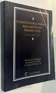 Constitutional Theory: Arguments and Perspectives - Picture 1 of 1