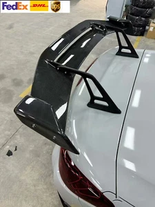 For Subaru Impreza WRX STI Rear Trunk Spoiler Racing Wing AD-Style Carbon Fiber - Foto 1 di 4