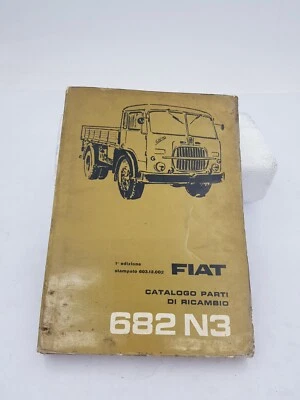 Manuale officina catalogo parti di ricambio Fiat 682 N3 autocarro 1^ edizio 1963 - Immagine 1 di 4