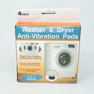 Waschmaschine & Trockner Anti-Vibration Pads Set 2,5"" im Durchmesser - 4er-Pack - Bild 1 von 11