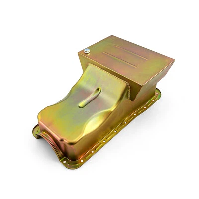 Carmidero delantero de arrastre Ford 351W Windsor 6Qt cárter de aceite de zinc Foto 1 de 4