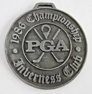 Rare 1986 PGA Championship Inverness Club Medal (not engraved!!!) Toledo OH   A6 - Picture 1 of 6