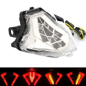 For Yamaha MT-03 MT-07 FZ07 YZF-R3 YZFR25 Y15ZR LED Turn Signals Brake Taillight - Picture 1 of 11