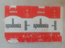 opened empty cigarette soft pack--84 mm-Albania-Apollonia