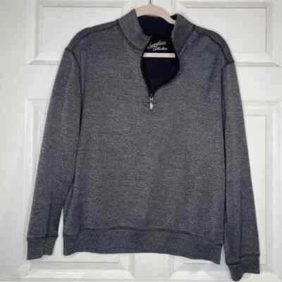 Paradise Collection Quarter Zip Dark Heathered Grey Size Medium - Image 1 of 4