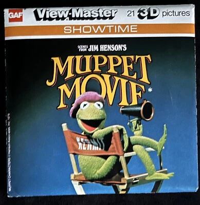 Viewmaster 3 Reels Set- Jim Henson’s Muppet Movie- GAF- K 27 - Image 1 of 4