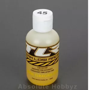 Team Losi Racing Silicone Shock Oil, 45wt, 4oz - TLR74026 - Picture 1 of 1