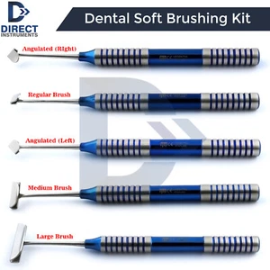 Dental Soft Brushing Kit PRF Lingual Tissue Flap Surgery Implant Instruments CE - Picture 1 of 8