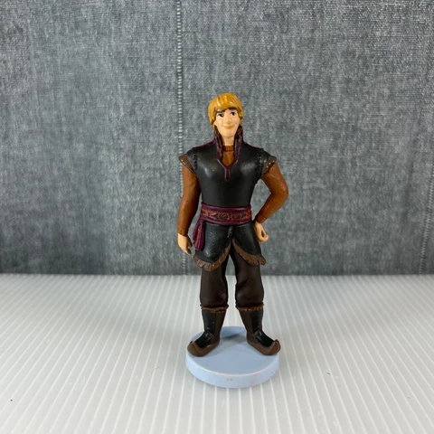 Disney Frozen Kristoff 3.75" Inch Plastic Figure Figurine Cake Topper Cover