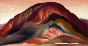 Rust Red Hills Painting by Georgia O’Keeffe Art Reproduction - Picture 1 of 3