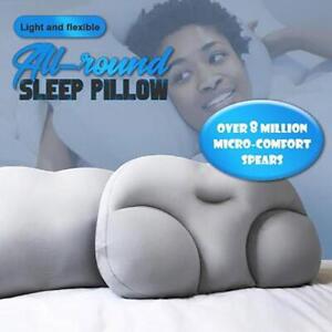 All-Round Sleep Pillow Egg Sleeper Memory Foam Soft Orthopedic Neck P NICE M2W3