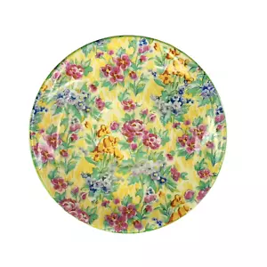 Platillo retro Sampson Smith Inglaterra antiguo floral real chintz de colección - Imagen 1 de 9