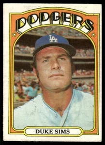 1972 O-Pee-Chee Duke Sims Los Angeles Dodgers #63 R70 - Picture 1 of 2