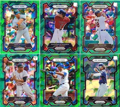 Lote de 42 tarjetas *2024 Panini Prizm Baseball* *Green Ice & Green Prizms* Foto 1 de 4