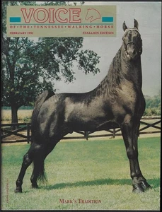 Stimme Tennessee Walking Horse Magazin Februar 1992 Hengstausgabe Mark's - Bild 1 von 1