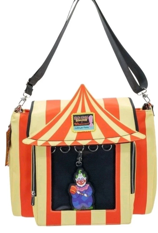 Bolso bandolera grande Whatever Makes You Happy Killer Klowns from Outer Space Foto 1 de 4